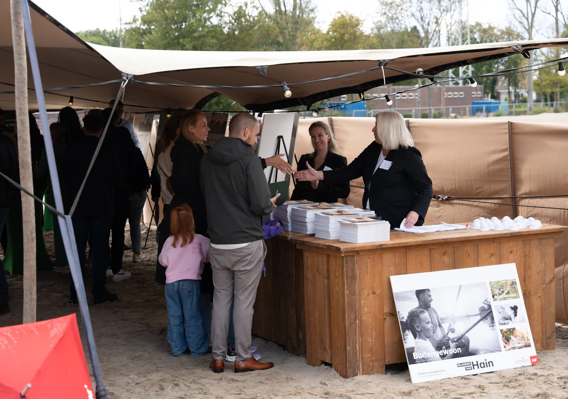 Grote belangstelling tijdens Meet & Greet Eilanden van Hain - vooruitblik fase 1B
