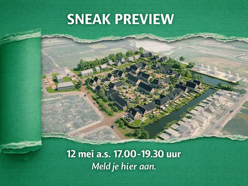 Kom ook naar de Infoavond en sneak preview op 12 mei bij Eilanden van Hain