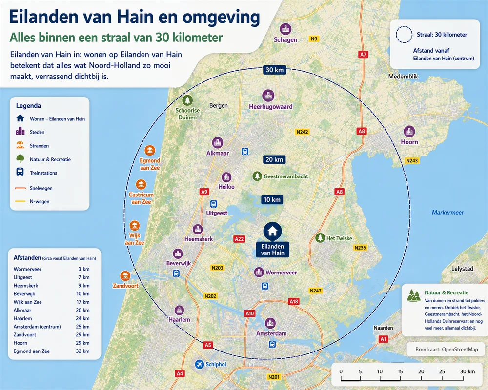 Wonen in Krommenie met alles wat Noord-Holland te bieden heeft